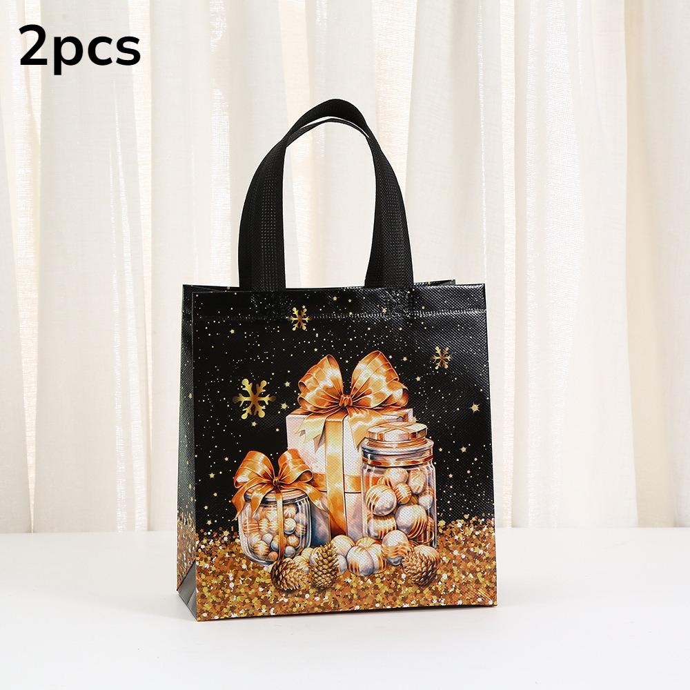 Christmas Handbag with Handle Christmas Tree Snowman Gift Bag Christmas Decorations for Home Christmas Candy Bag