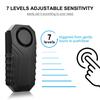 Fietsalarm 113dB Anti-diefstal Draadloze Vibratie Afstandsbediening Fiets Motorfiets Alarmen Huis Buiten Beveiligingsbescherming