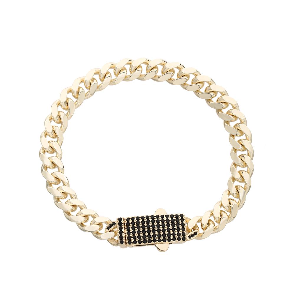 Fashion Monaco Anklet 4N6N8N23cm25cm High Quality 14K Gold Plated Anti-fading Anklet for Men and Women