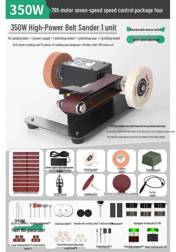 Compact Electric Knife Sharpener & Mini Belt Sander