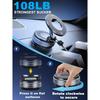 Strong Magnetic Car Phone Holder Foldable 360° Adjustable Vacuum Suction Mount Universal for Car, Desk, Bathroom