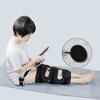 Adjustable Leg Correction Band Belt O/X Type Bowed Legs Knee Valgum Straightening Posture Corrector Inflatable Beauty Leg Band Black
