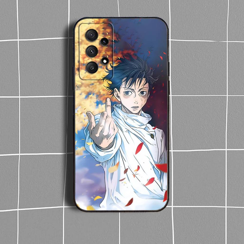 

O-Okkotsu YutaS Phone Case For Samsung Galaxy A73,31,32,72,41,53,52,71,22,5G,Note,J7,8,9 Soft Black Cover SamsungA20s
