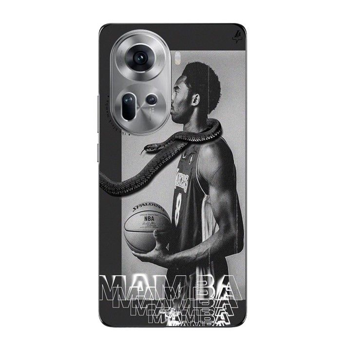 Coque Pour Oppo Reno 11 5g Kobe Bryant NBA black mamba mentality Maniacase