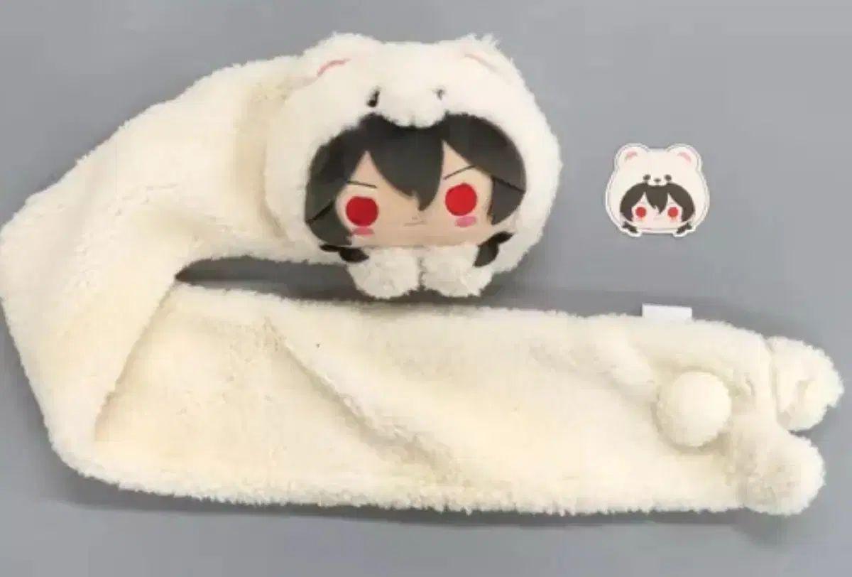 [ИСПОЛЬЗОВАН] Звезды ансамбля! Признание Воздушный шар Сакума Рэй Шарф Китайский эксклюзивный бонус в комплекте Плюшевая игрушка