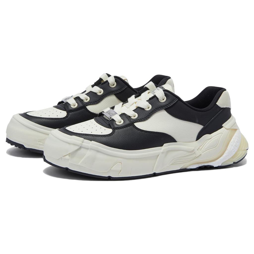 New LiNing Wuji BR Slip Resistant Cushioning Low Top Skateboard Shoes Men's Black AZGT083-3