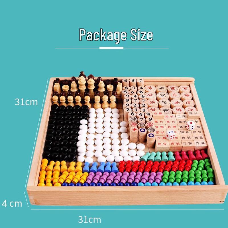 Brangdy 27-in-1 Multi-Game Board Set