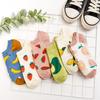 Women's Japanese Fruit Cartoon Low-Cut Cotton Socks - Spring/Summer Korean Style