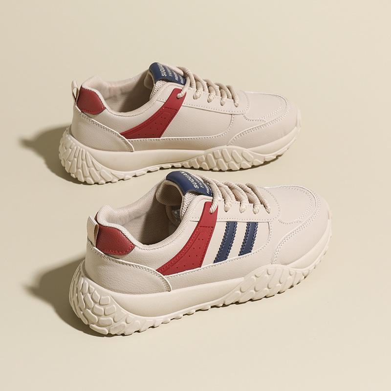 Women's ins Korean version of autumn dad shoes women's shoes 2025 student sports comfortable thick-soled heightening casual sports shoes
