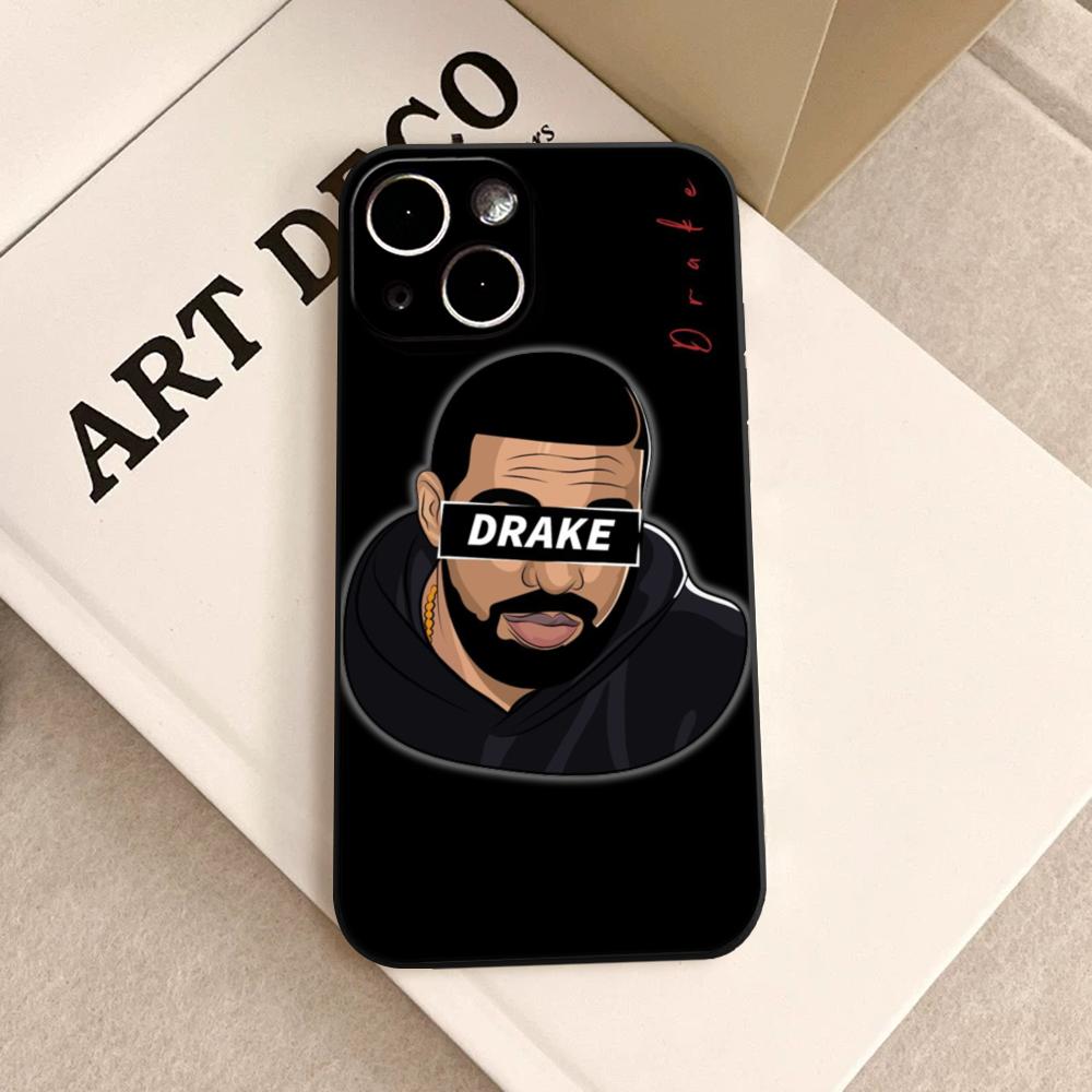 

Чехол для телефона рэпера D-Drake ДЛЯ IPhone 15promax 14 11 12 Pro 8 7 15 Plus 13 Pro MAX XR XS MINI Черные Мягкие Чехлы 13ProMax