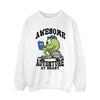 Monsters Inc Womens/Ladies Mike Wazowski Reading Sweatshirt