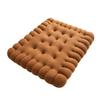 50cm Lifelike Little Biscuits Doll Cushion Stuffed Round Cookie Plush Toys Creative Soft Pillow Chair Car Seat for Kid Gifts