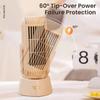 Portable PTC Ceramic Space Heater with Thermostat Electric Heater for Indoor Office, Desktop, and Home Use ,90° Head Shaking