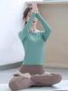 Women's Stunning Slimming Long Sleeve Yoga Top - Breathable Bodycon Sportswear, Perfect for Pilates and Fitness, New 2025 Style