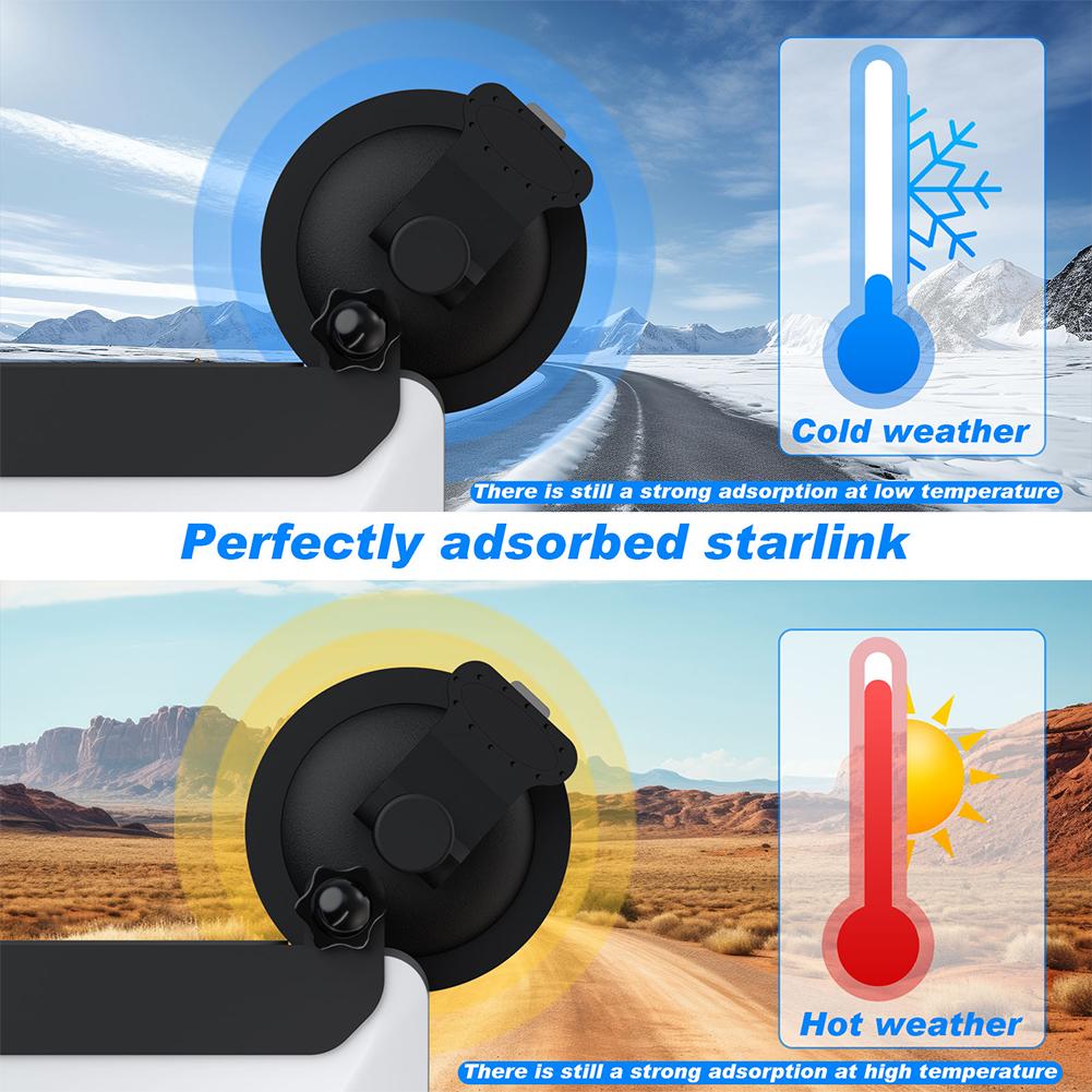 For Starlink Mini Sunroof Suction Cup Mount Strong Suction Design Roof Mount Mounting Kit for Car Windows and Sunroofs