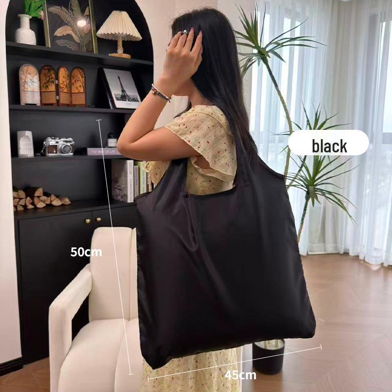 Eco-friendly Foldable Women's Shoulder Tote Bag for Groceries
