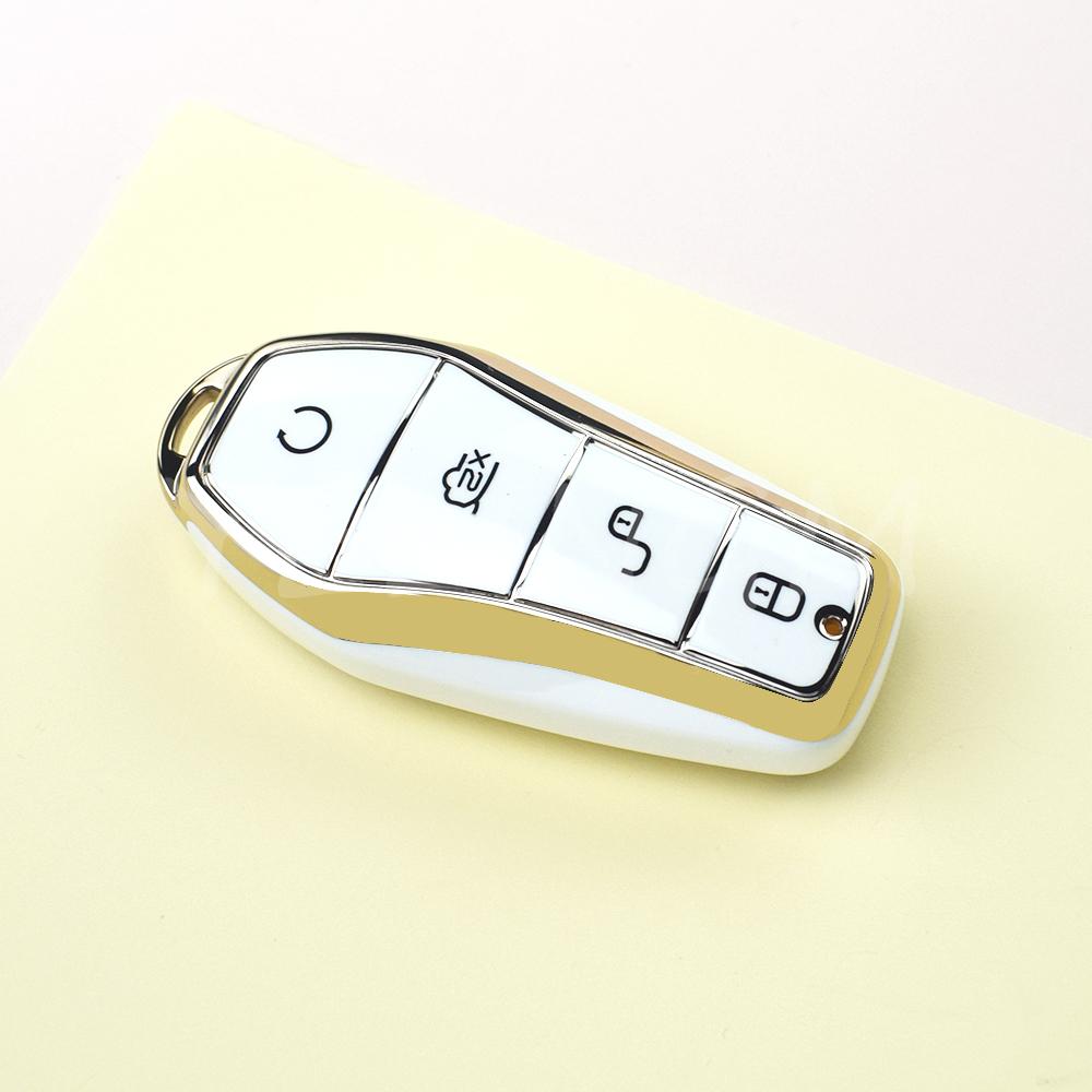 For Byd Atto 3 Song Plus Seal Han Ev Dolphin Qin Plus U Dmi Tpu Car Key Case Soft Transparent Protection Key Cover Accessories