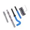 Kit de Reparación de Roscas M12 X 1.25 Kit de Insertos Roscados de Alta Resistencia para Reparar Roscas Dañadas Azul