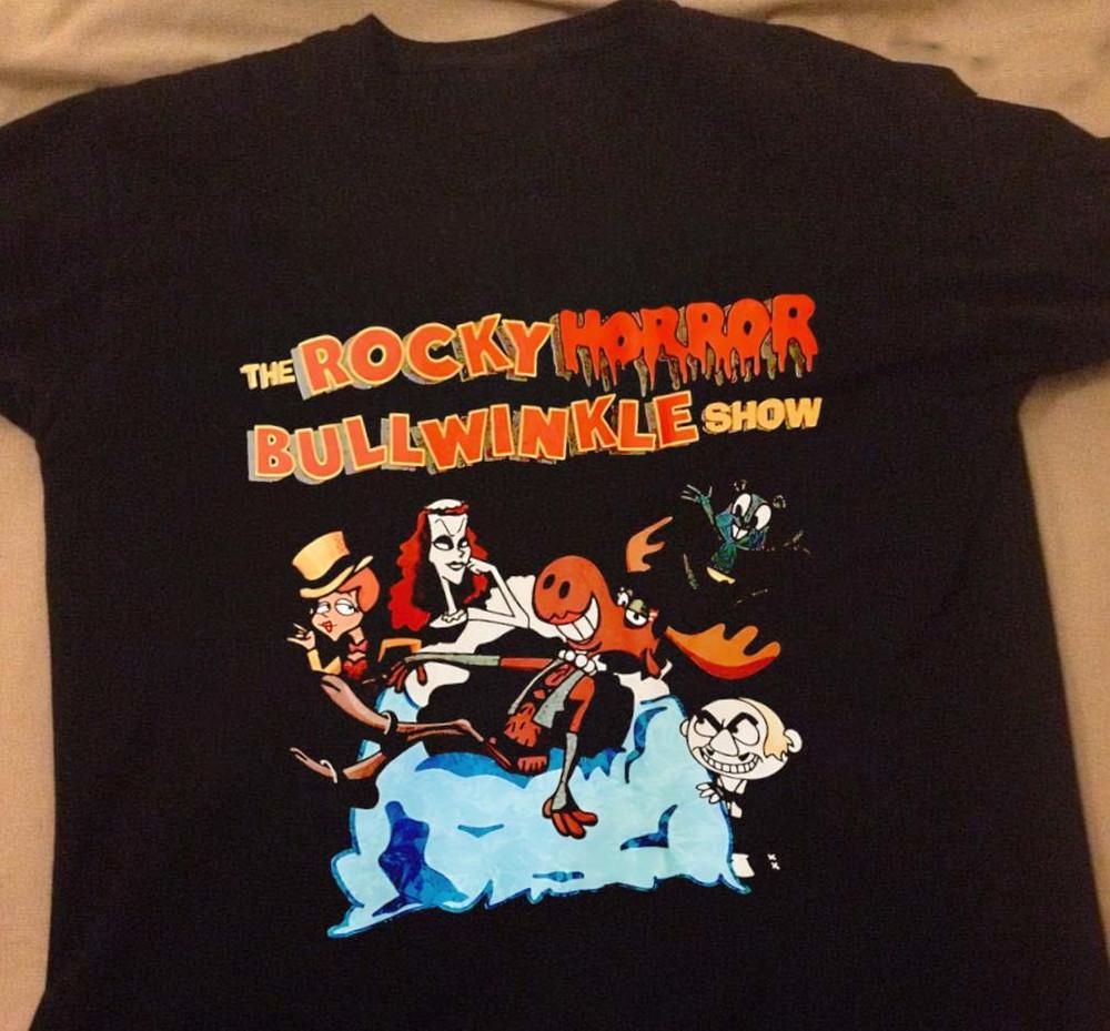 

The Rocky Bullwinkle horror show Tshirt Unisex Cotton Tee All sizes S009 Unisex T-Shirt L