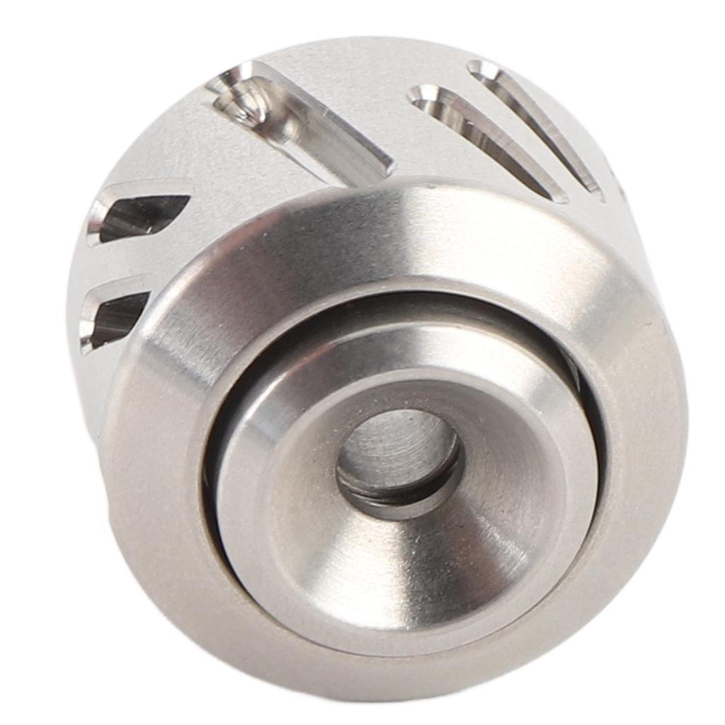 Fingertip Gyroscope Toy Stainless Steel Hollow Out Decompression Fingertip Rotation Toy for Relaxati