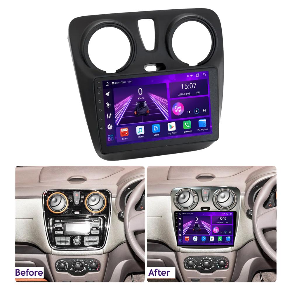 Android Car-Play Car Radio For Renault Lodgy 2016-2021 Multimedia Player Head Unit Stereo GPS Navigation BT WIFI,8 CORE ,2+32GB