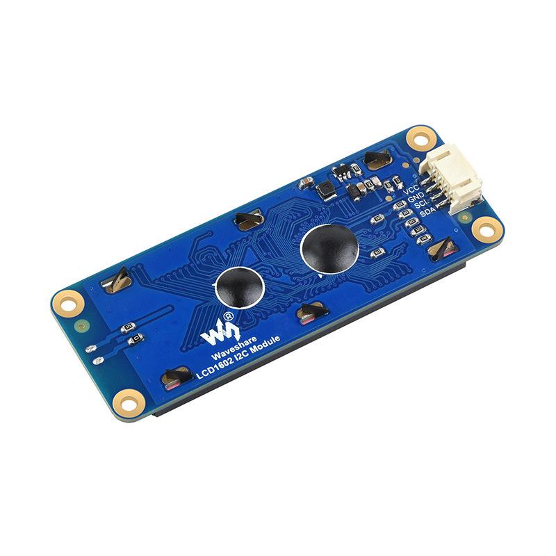 LCD1602 Blue Background White Text Backlit Display, 32 Characters, 3.3V/5V
