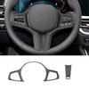 Car Steering Wheel Frame Sticker Trim For BMW 5 Series - Interior Accessories
