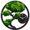 Moss clock, bonsai tree