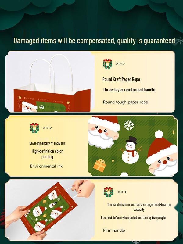 ZISIZ Christmas Souvenir Gift Bag