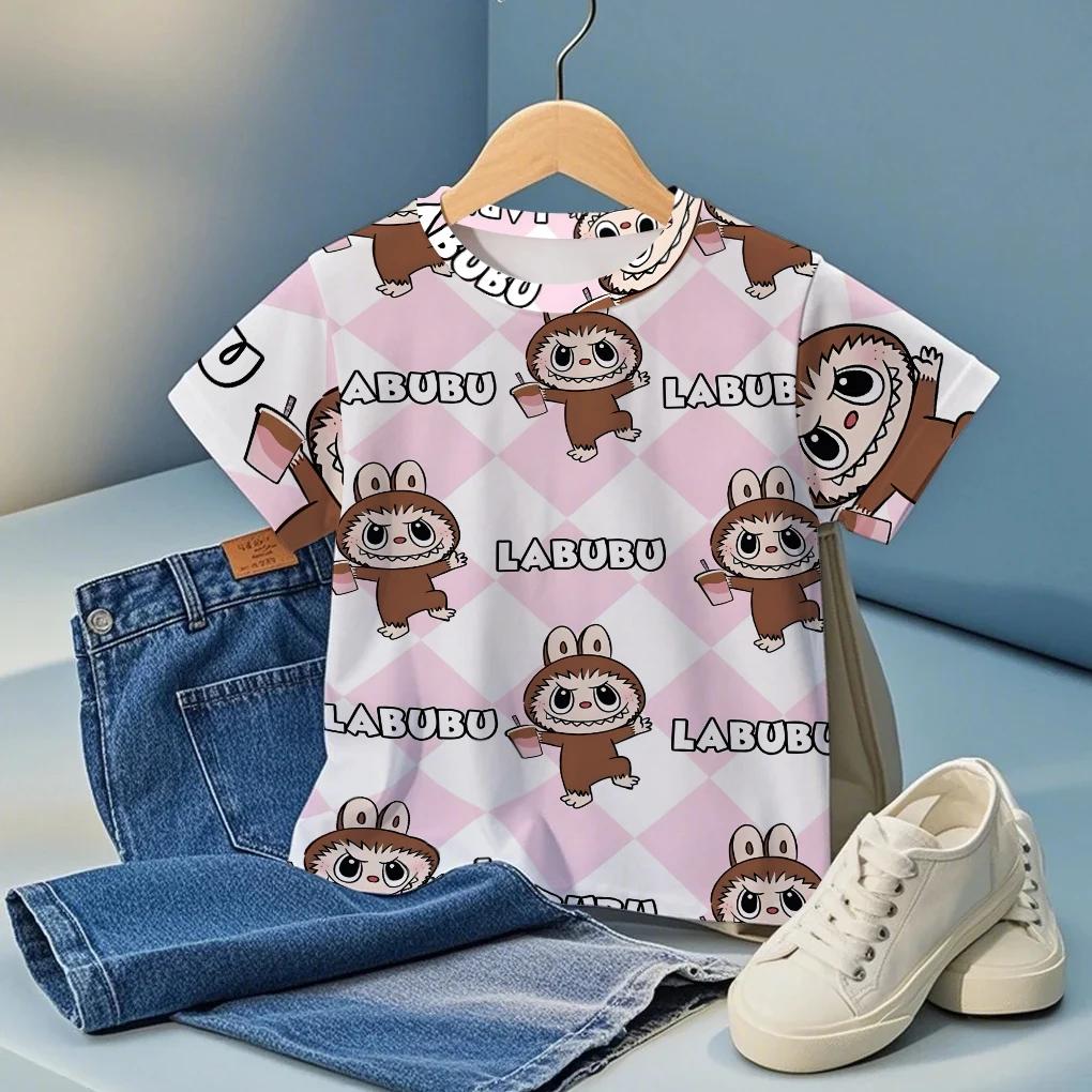 Cute Boys Girls Clothes Cartoon Character Graphic Print Child T Shirts Cool Comfortable Fashion Tops Birthday Party Gifts