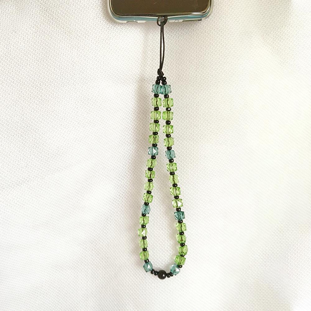 

KKBEAD Цветной акриловый куб своими руками телефонная цепочка и брелок