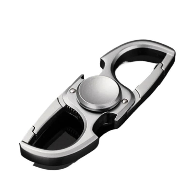 

Multifunctional Finger Spinner Fidget Hand Spinner Anti-Anxiety Toy Relieves Stress Spinner Ketchain Bottle Opener Fidget Toys срібний