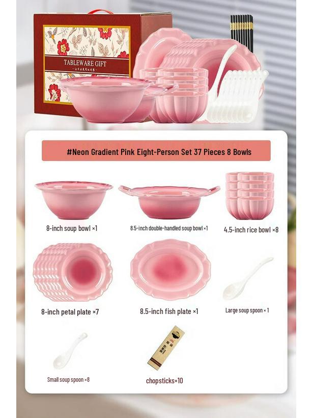 

Maud Lanca Petal Ceramic Dinnerware Set