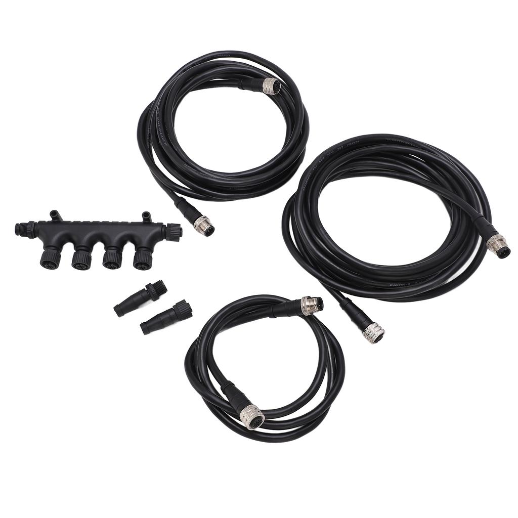 Marine NMEA 2000 Starter Kit Cable Connector Termination Combination ABS Rustproof Universal