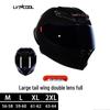 Unisex Carbon Fiber Full-Face Motorcycle Helmet with Bluetooth & Anti-Fog, 3C Certified for All Seasons
