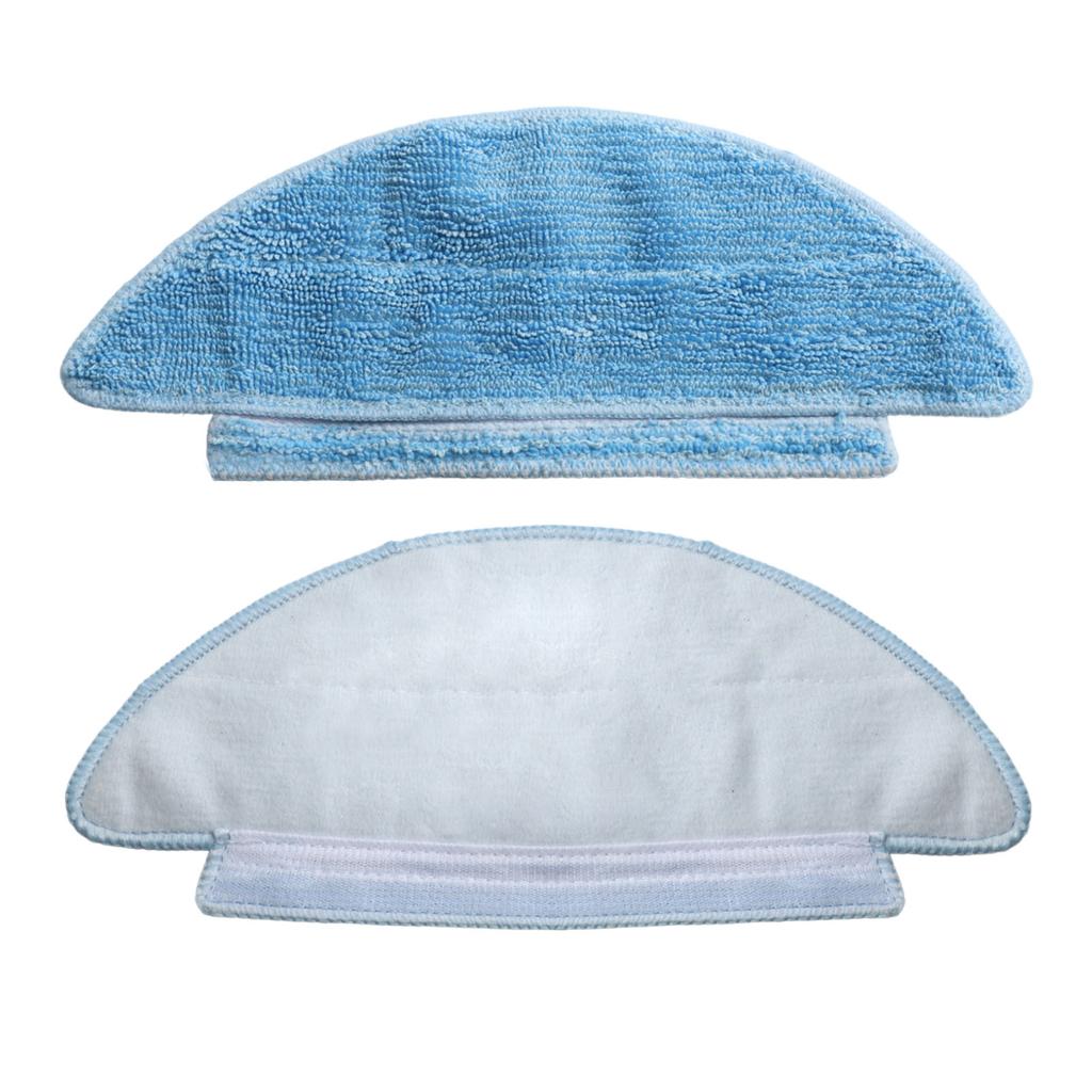Easily Clean Your Floors with These 4 Pack Mop Cloths Designed for the For Lubluelu For SL60 Plus Robot Vacuum Cleaner