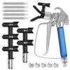 High-Pressure Airless Sprayer Kit: Nozzle, Duckbill Seat, Pipe, Spray Gun Filter, Extension Rod.