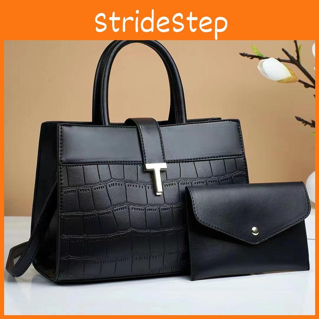 Color Classic Solid Women Shoulder Bag Soft Structure Versatile Travel Design