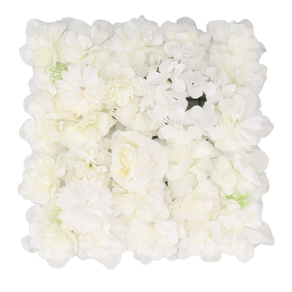 Artificial Flower Wall Panels Simulation Silk Rose Flower Wall Decor for Wedding Party Stage