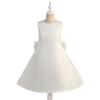 Flower Girl Princess Dress For Weddings Summer Kid Formal Bow Long Gown For School Evening Party Children New Year Cloth ALP613
