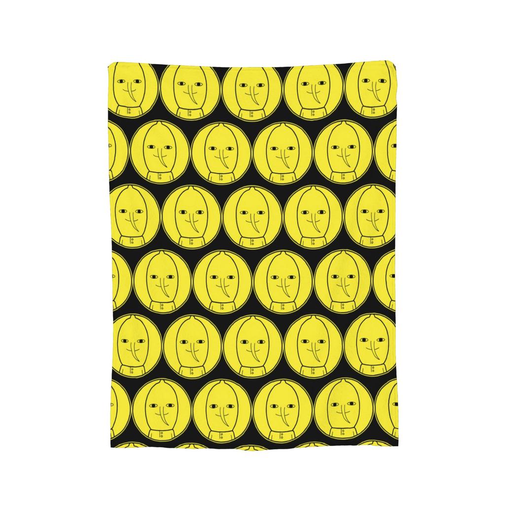 Lemongrab  Stuff Blankets Ultra-Soft Flannel  Throw Blanket Cozy Rug Piece