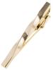 Tabarat Tie Made In Brass Twisted Crocodile Style Men's Clip, Japan, (Light Gold)