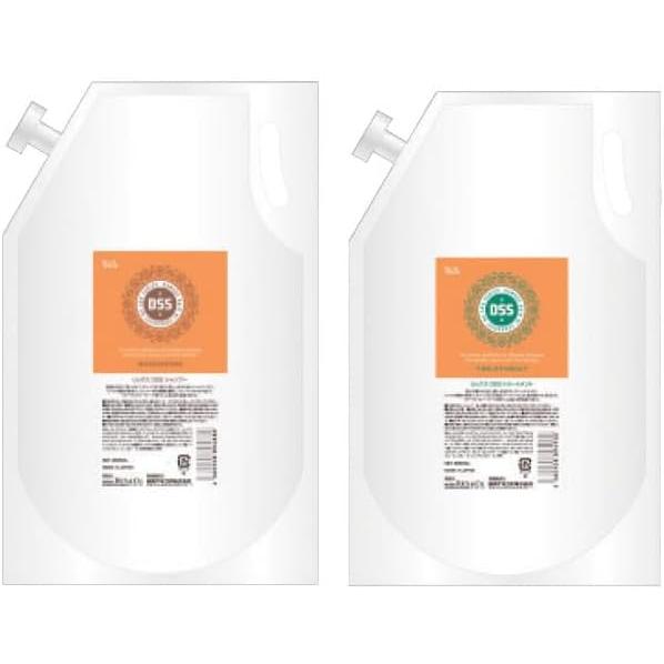 [Set] Rix DSS Shampoo 400ml & DSS Treatment 400ml Refill