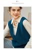 Lokasha Cashmere Women's V-Neck Seed Stitch Vest, Autumn/Winter 2026 Collection