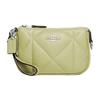 New Nolita Sheepskin, Cow Leather Clutch Handbag Mini Women's Light Lime CJ523-SVM97