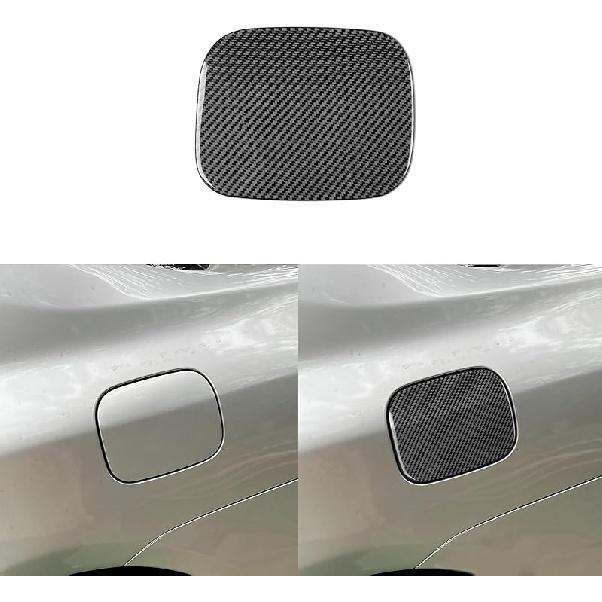 Real Premium Carbon Fiber Car Center Console Gear Shifter Transmission Panel Cover Sticker Auto Interior Accessories Compatible with Toyota Corolla