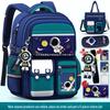 Boys' Large Capacity Spine-Protecting School Backpack for Grades 1-6