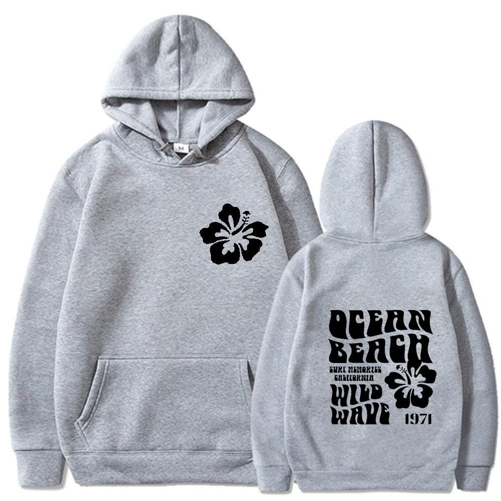 American new cross-border Amazon independent station hooded sweater women's print pullover hoodie sweater long sleeve outer wear
