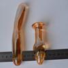 Gold Glass Wand Crystal Pyrex Crafts Jewelry Home Decoration Sex Toy