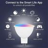 3Pcs Smart Homekit WiFi MR16 Smart LED Light Bulb 12V RGBCW Dimmable Lamp Siri Voice Control 5W Spotlighting Color Changing